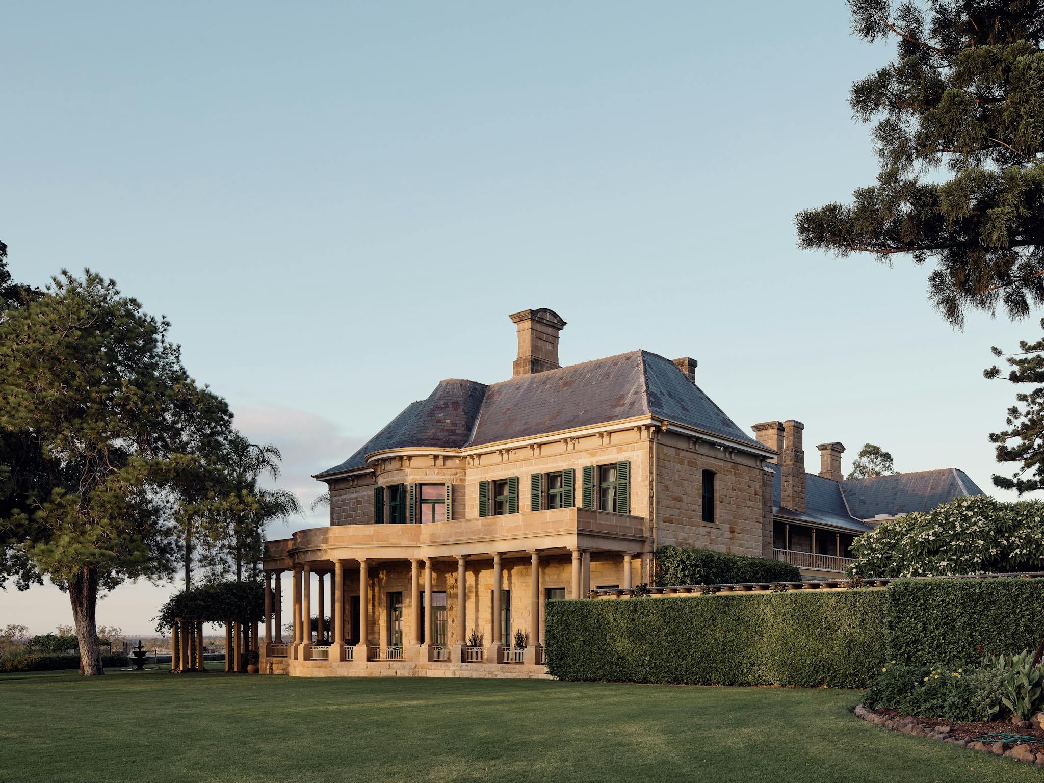 JIMBOUR HOUSE EASTERN FACADE JIMBOUR HOUSE EASTERN FACADE