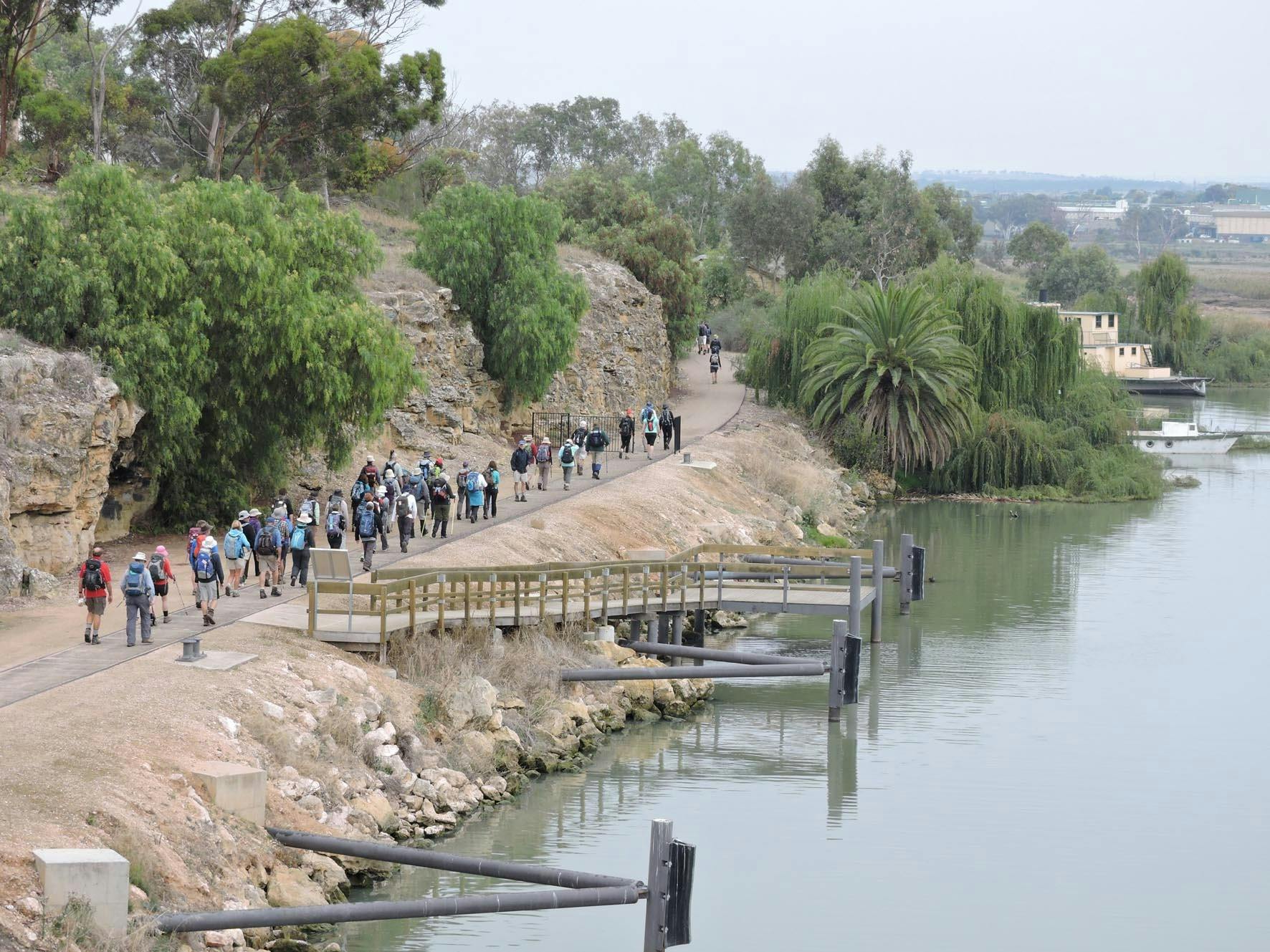 Lavender Federation Trail; Section 1, Murray Bridge to Mount Beevor