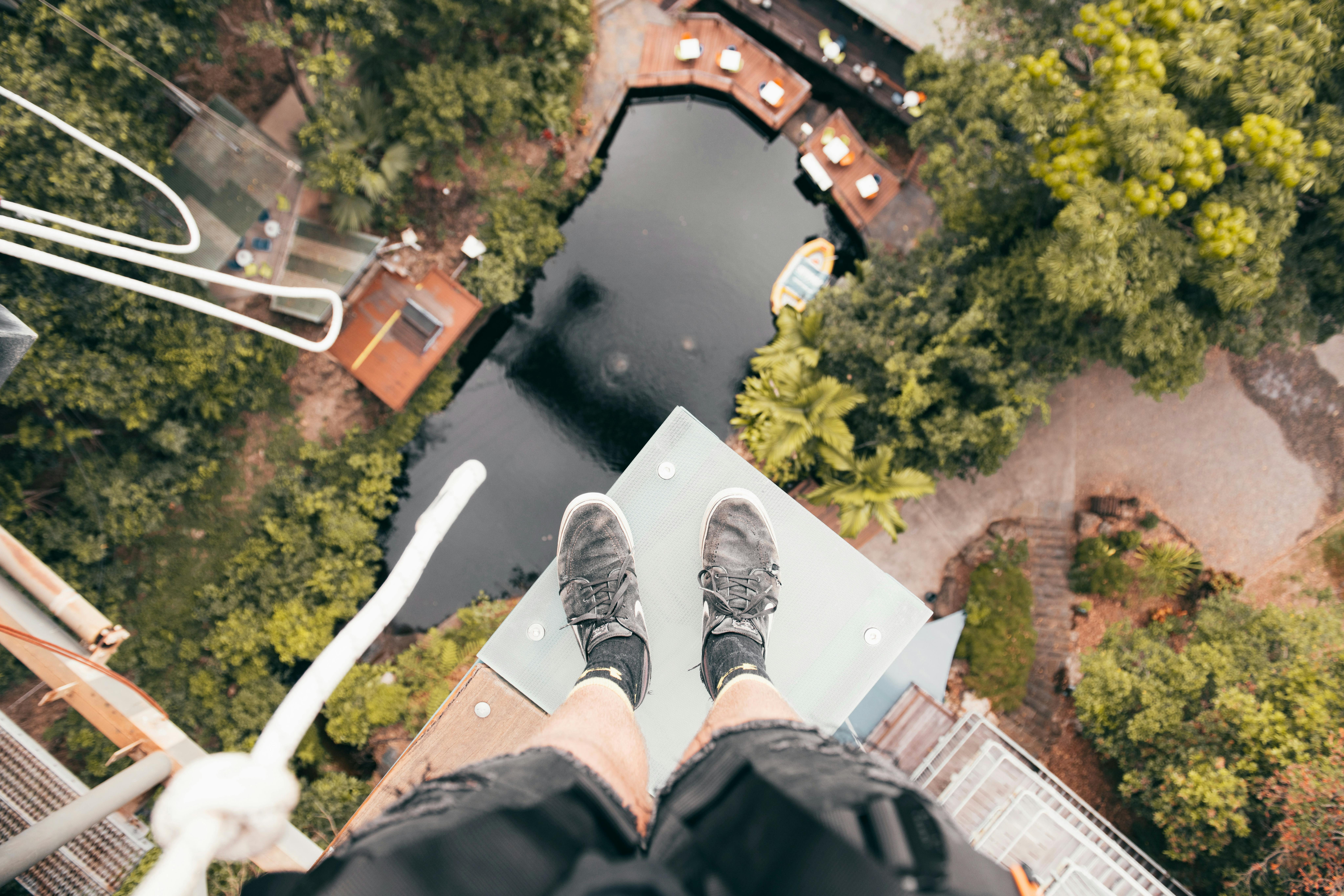 Looking Down from Walk the Plank