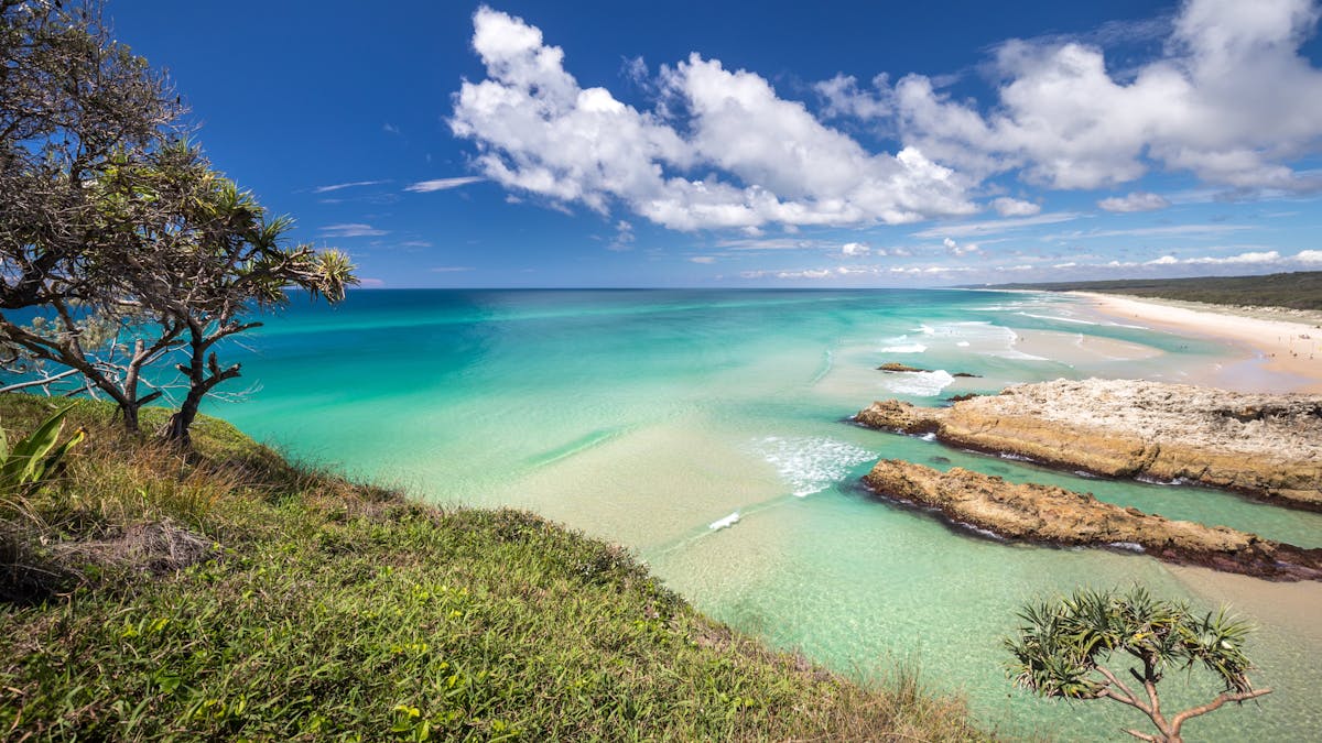 The beautiful colours of our islands surrounding waters