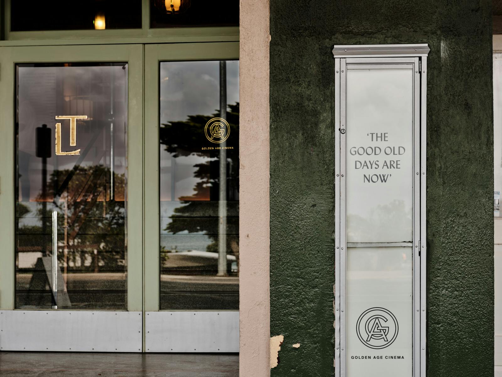 Exterior of Lorne Theatre - Signage