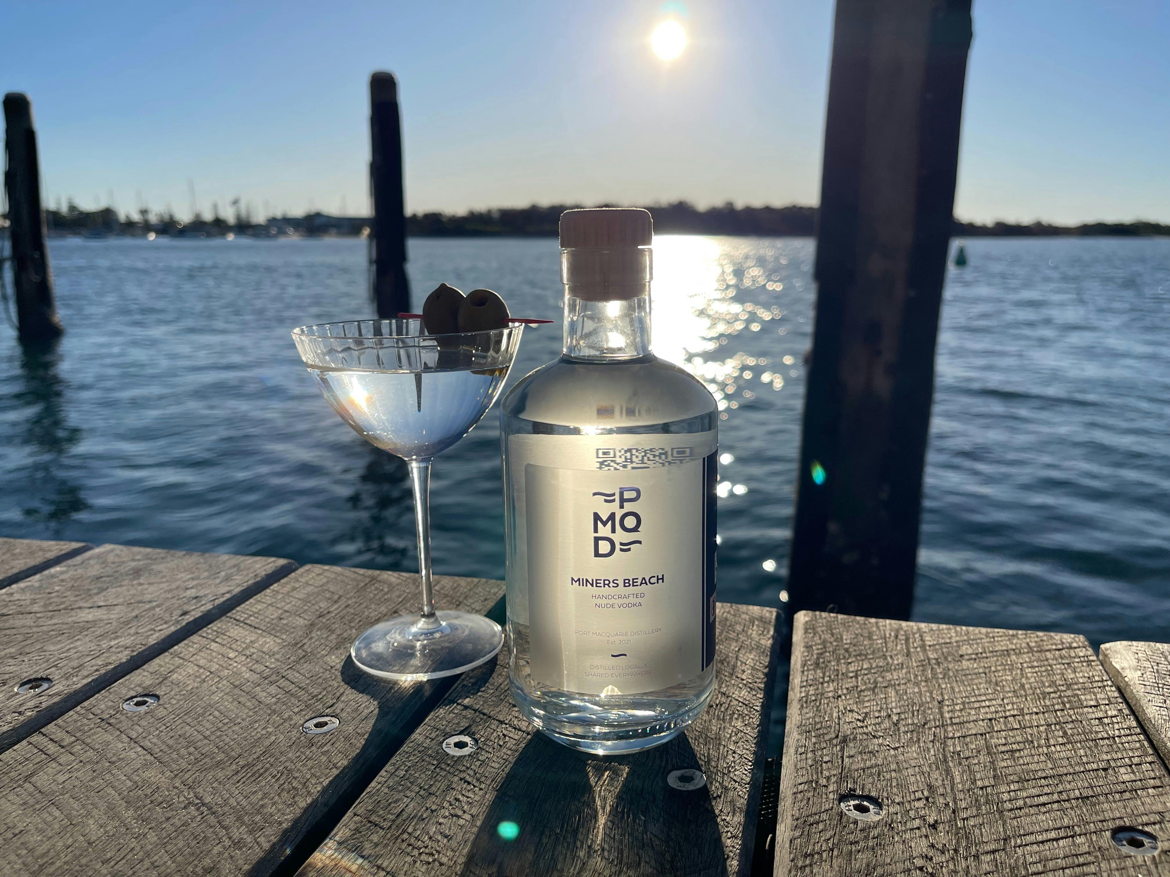 Miners Beach Naked Vodka