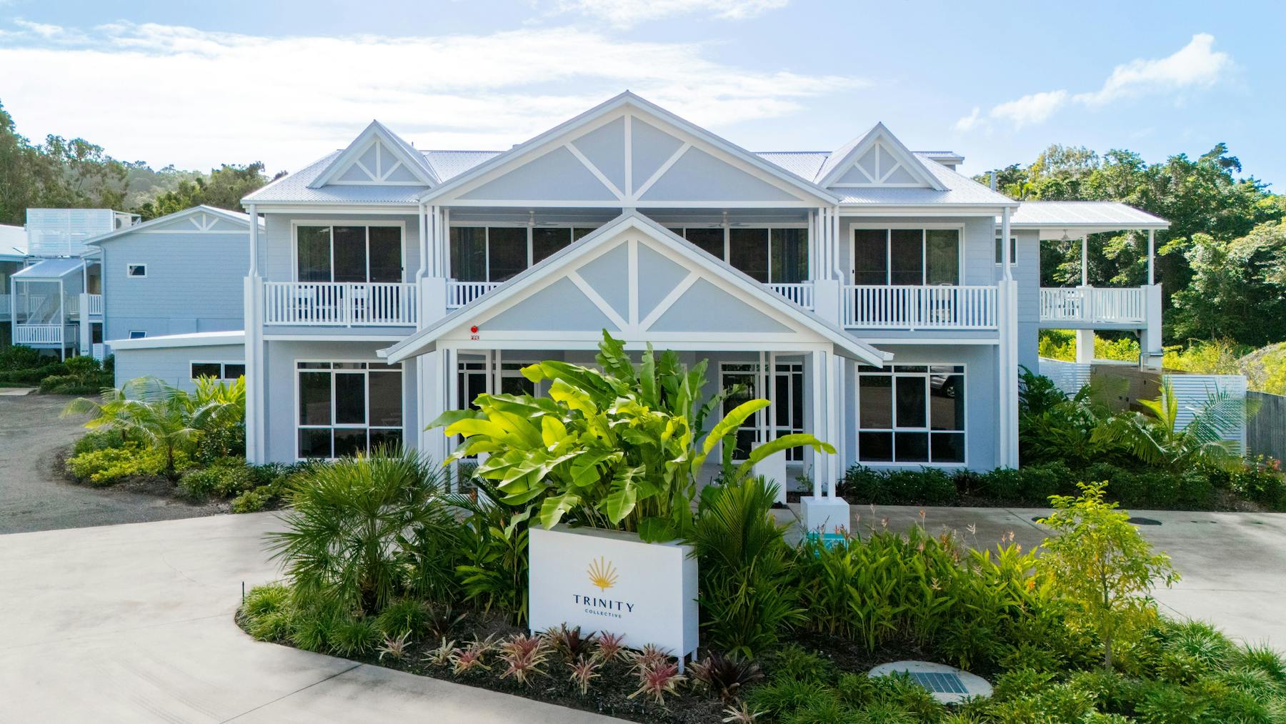 Front of building