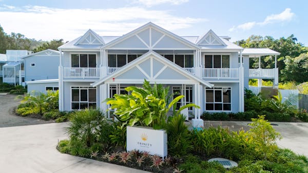 Front of building