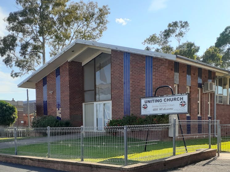 The Uniting Church Hall and Grounds are the site of the Young Uniting Church marets held monthly.