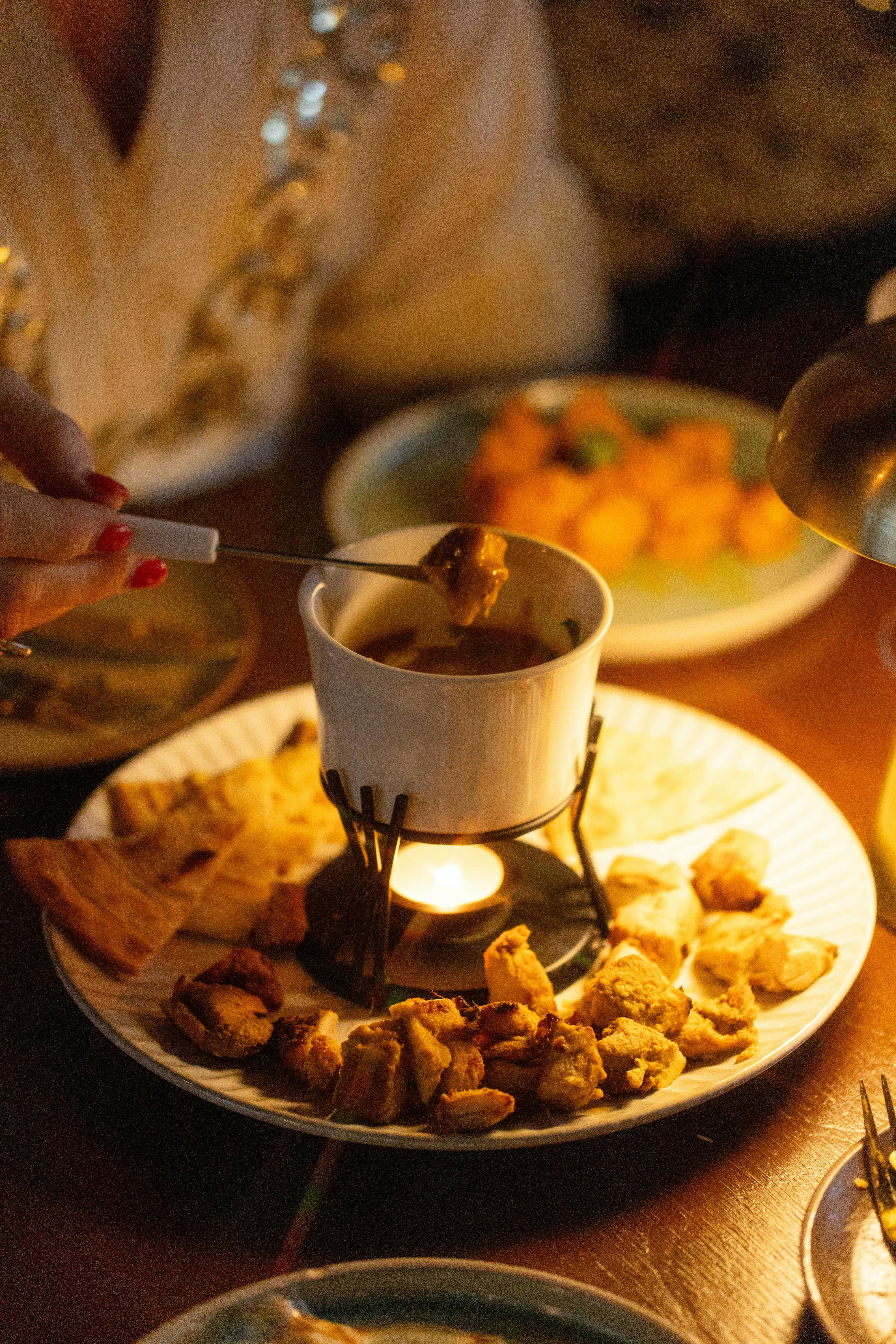 Butter Chicken Fondue