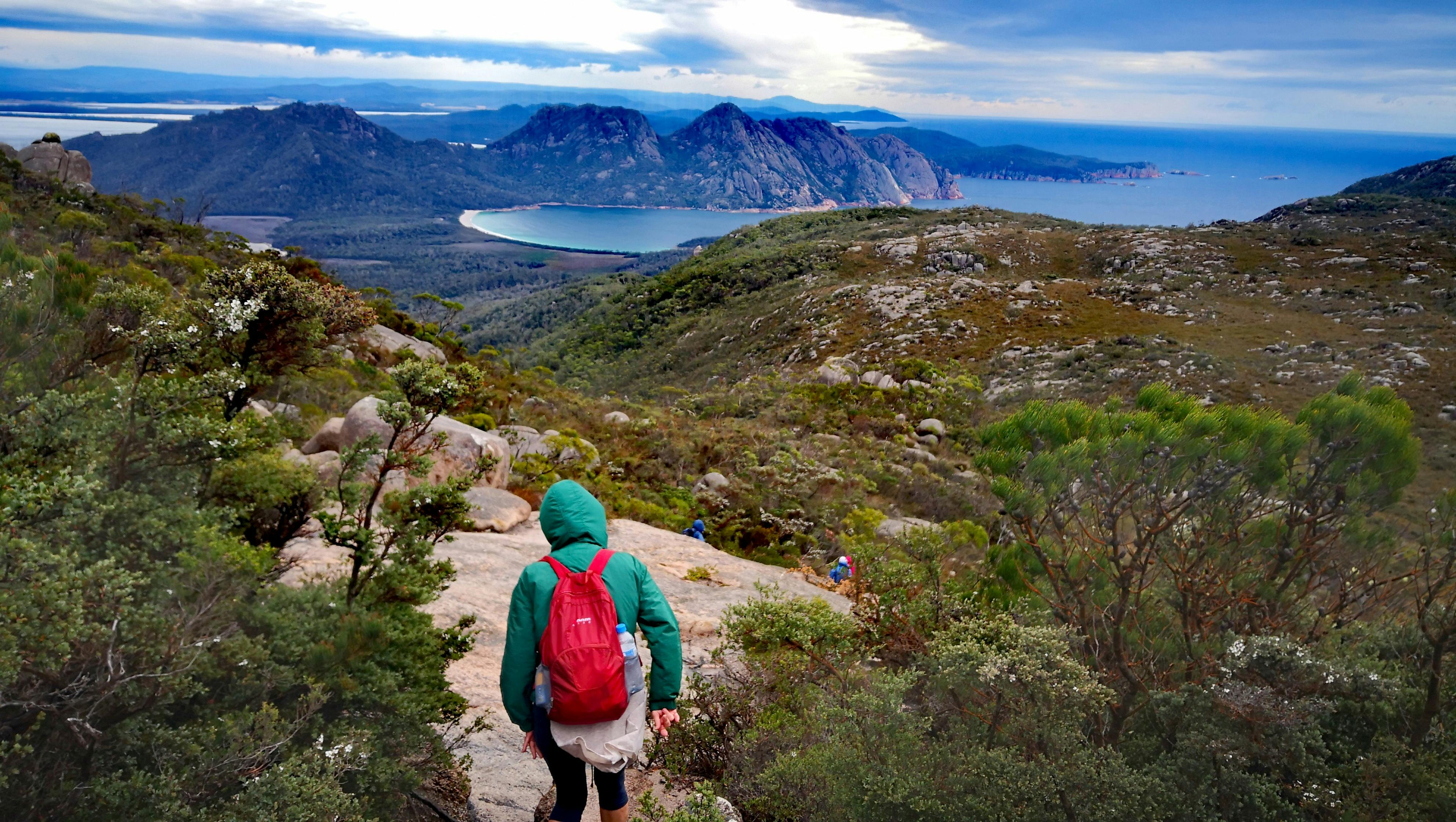 Stunning views on the Freycinet & Wineglass Bay Pack-Free Walk by Life's An Adventure