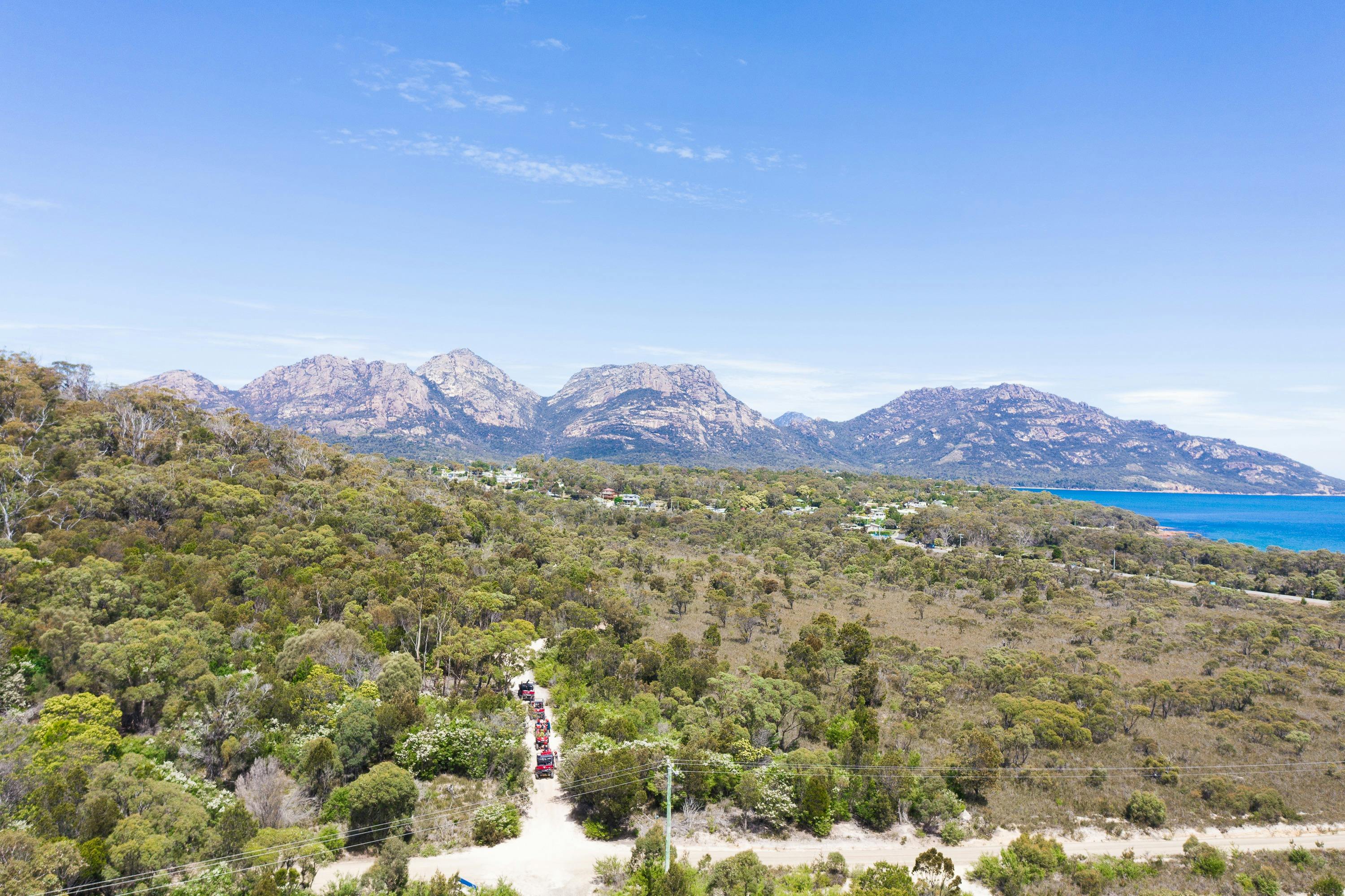 Coles Bay Hazards mountains Freycinet National Park