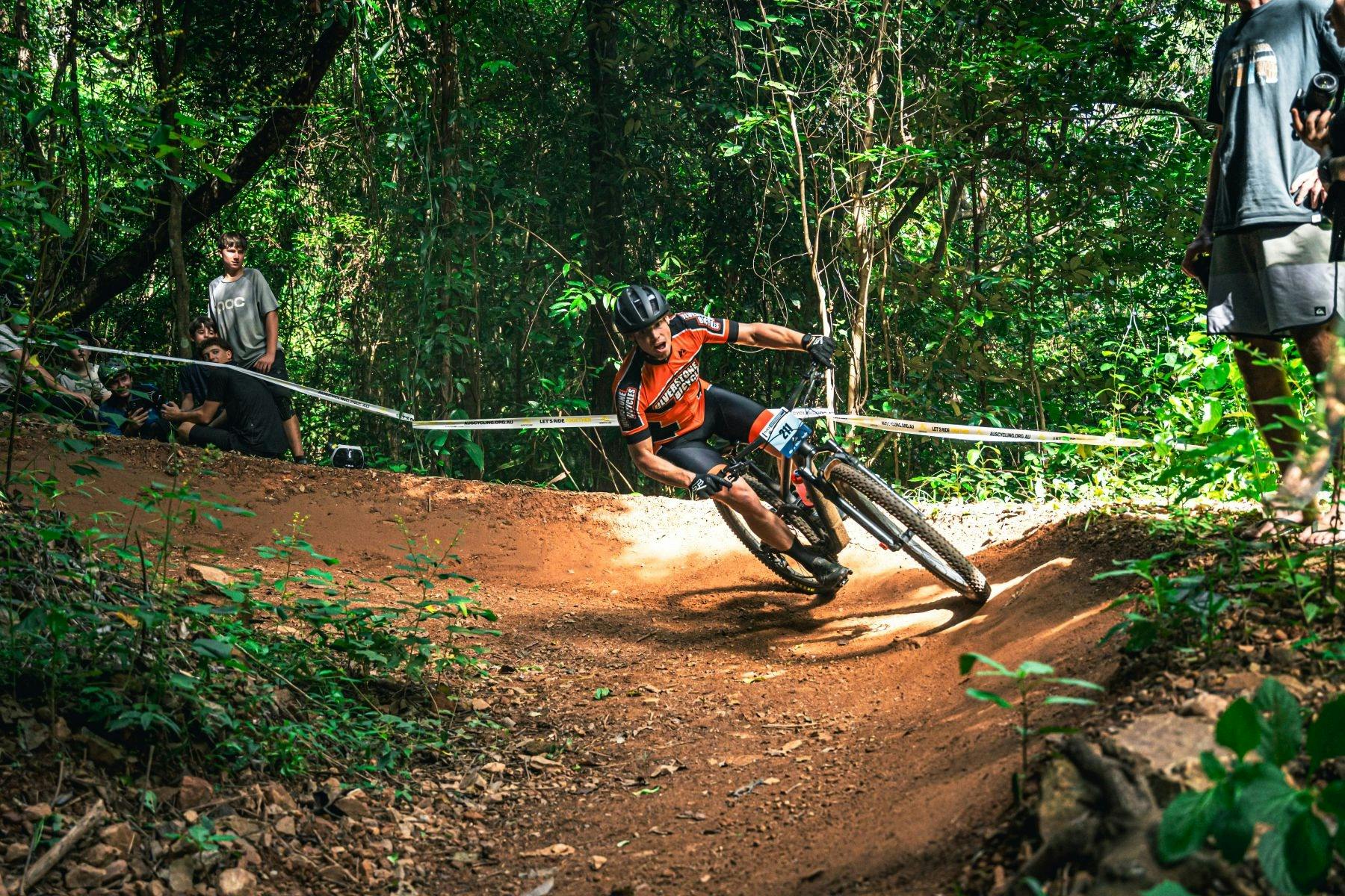 High-speed cornering action in Cairns.
