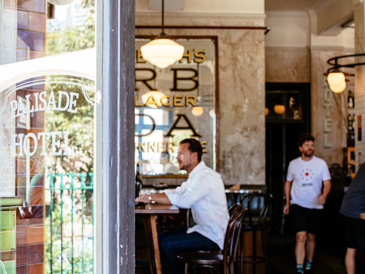 Pub entrance