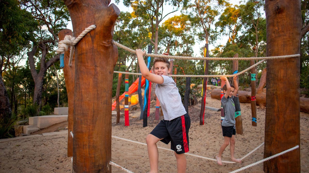 Kid's playground at Mount Archer