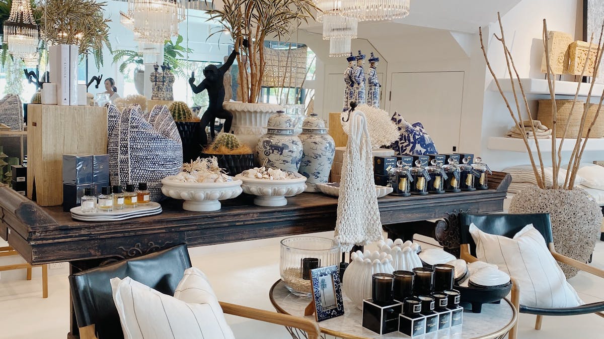 Homewares, Lighting, Furniture