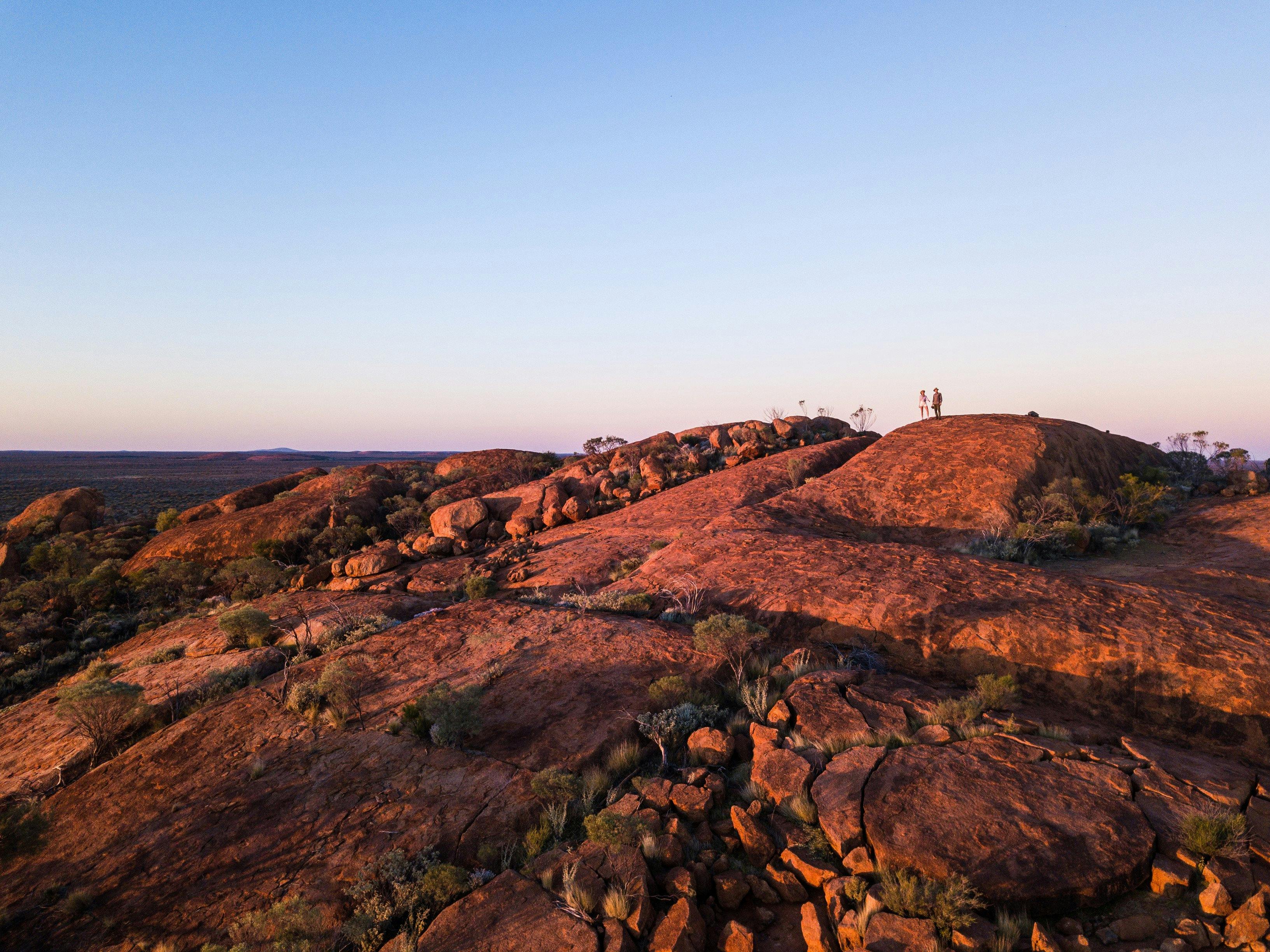 Sunset at Wooleen Station