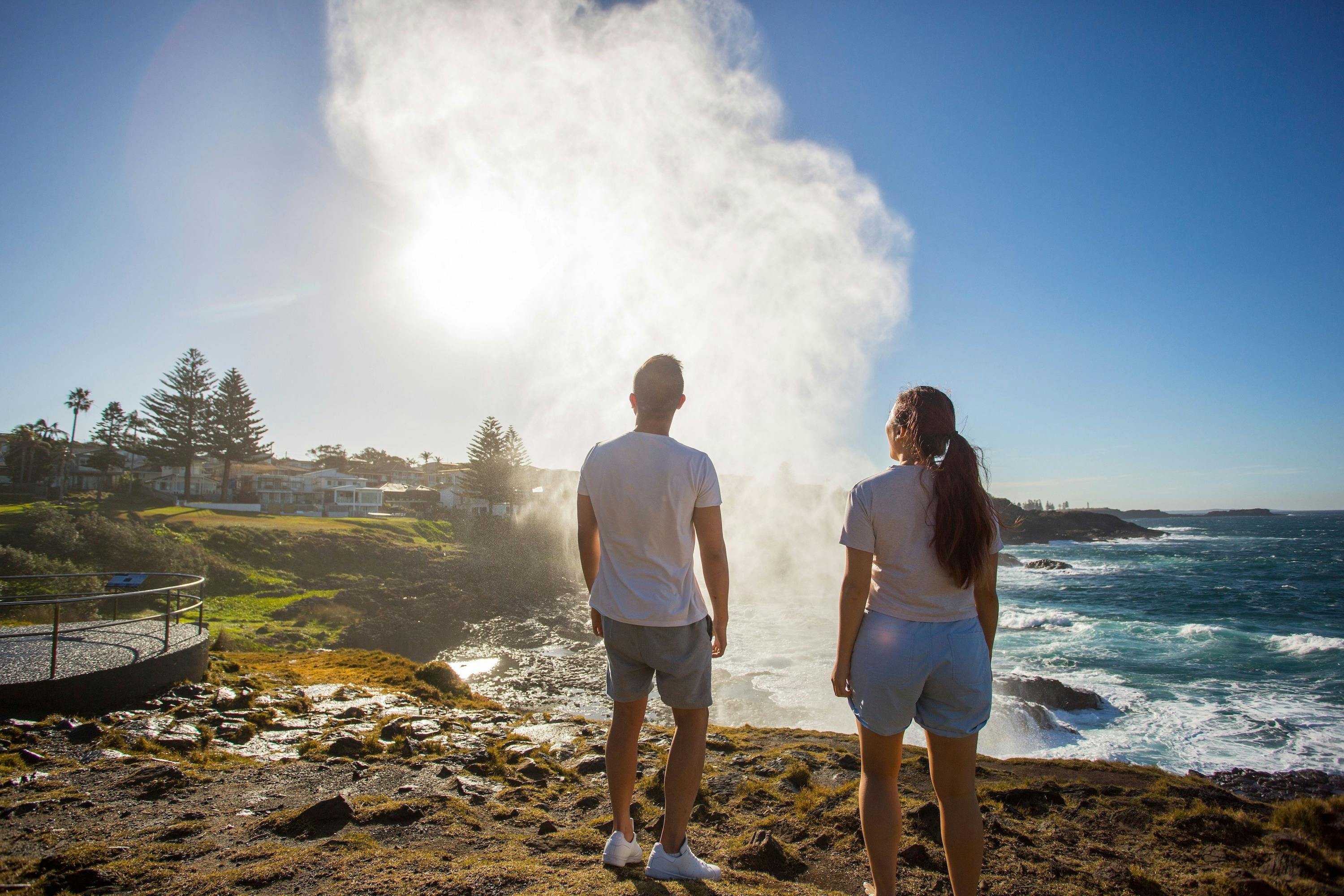 The famous Kiama Blowhole