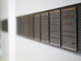 Shepparton War Memorial plaques