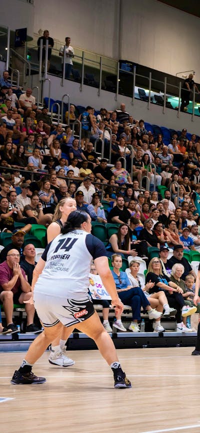 UC Capitals player shooting a jump shot.