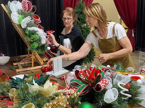 Deck The Door - Wreath Making Class