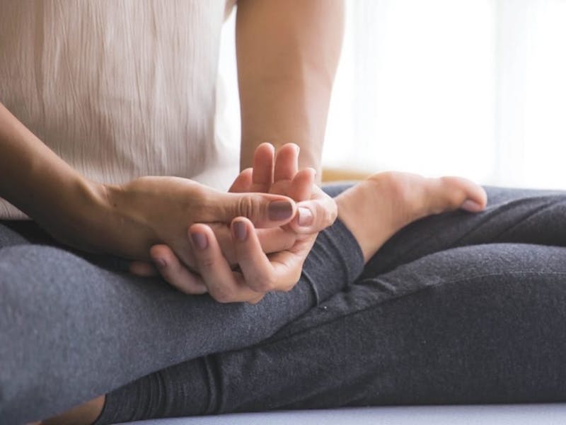 Image for In-Person at Federation Square and Online Free Lunchtime Meditation