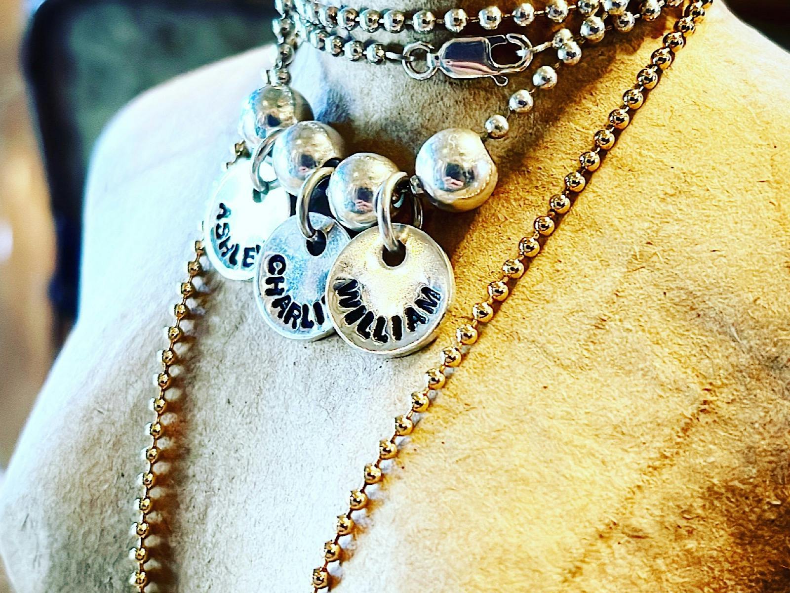 Hand Stamped Jewellery