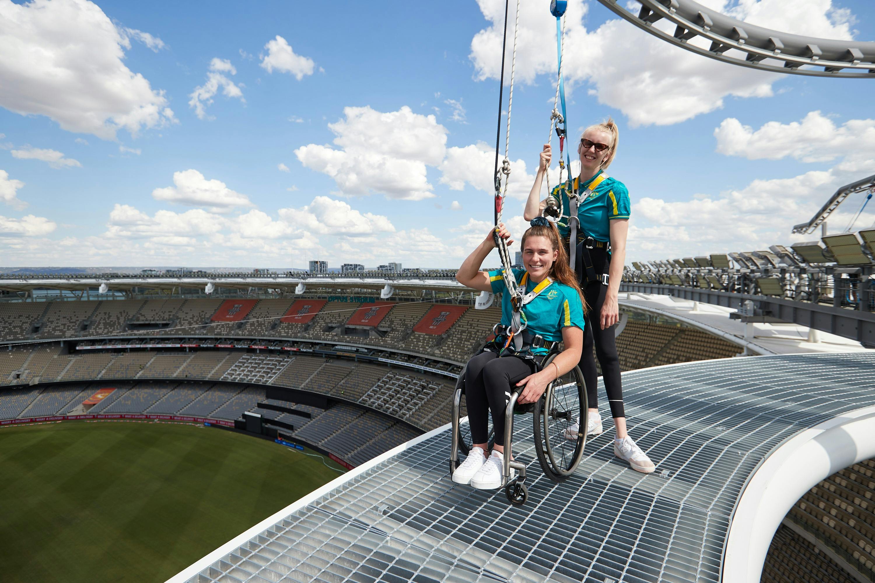 Wheelchair patron on Vertigo