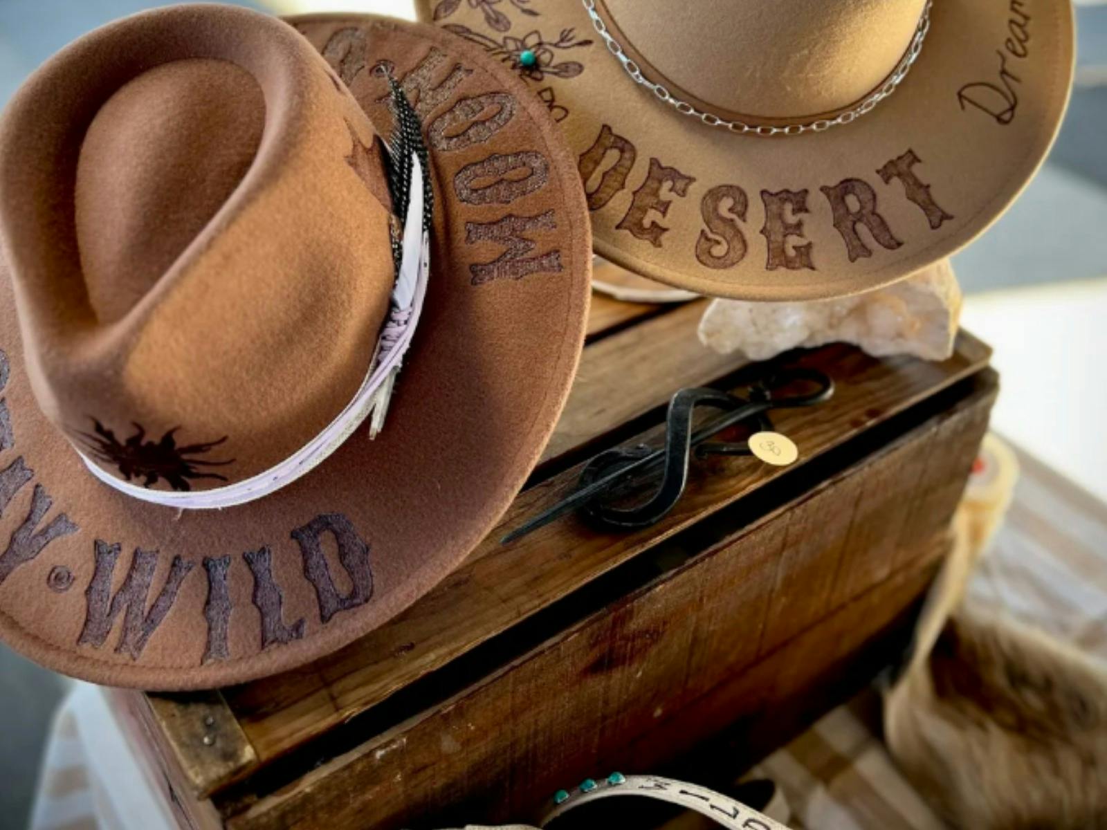 Hat Burning at Bunker Distillery