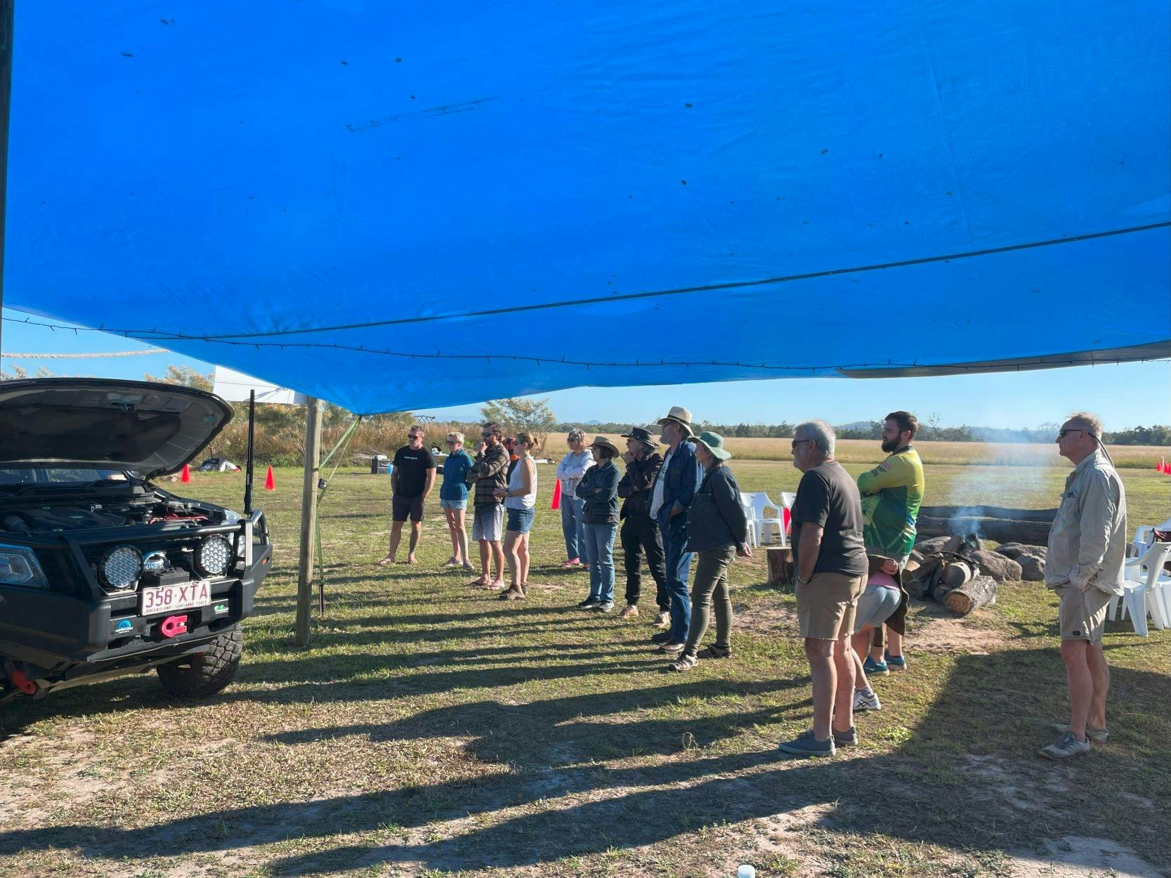 Group learning about 4WD pre-start inspectionsLearn to 4WD with us! Whether you're a novice or a sea