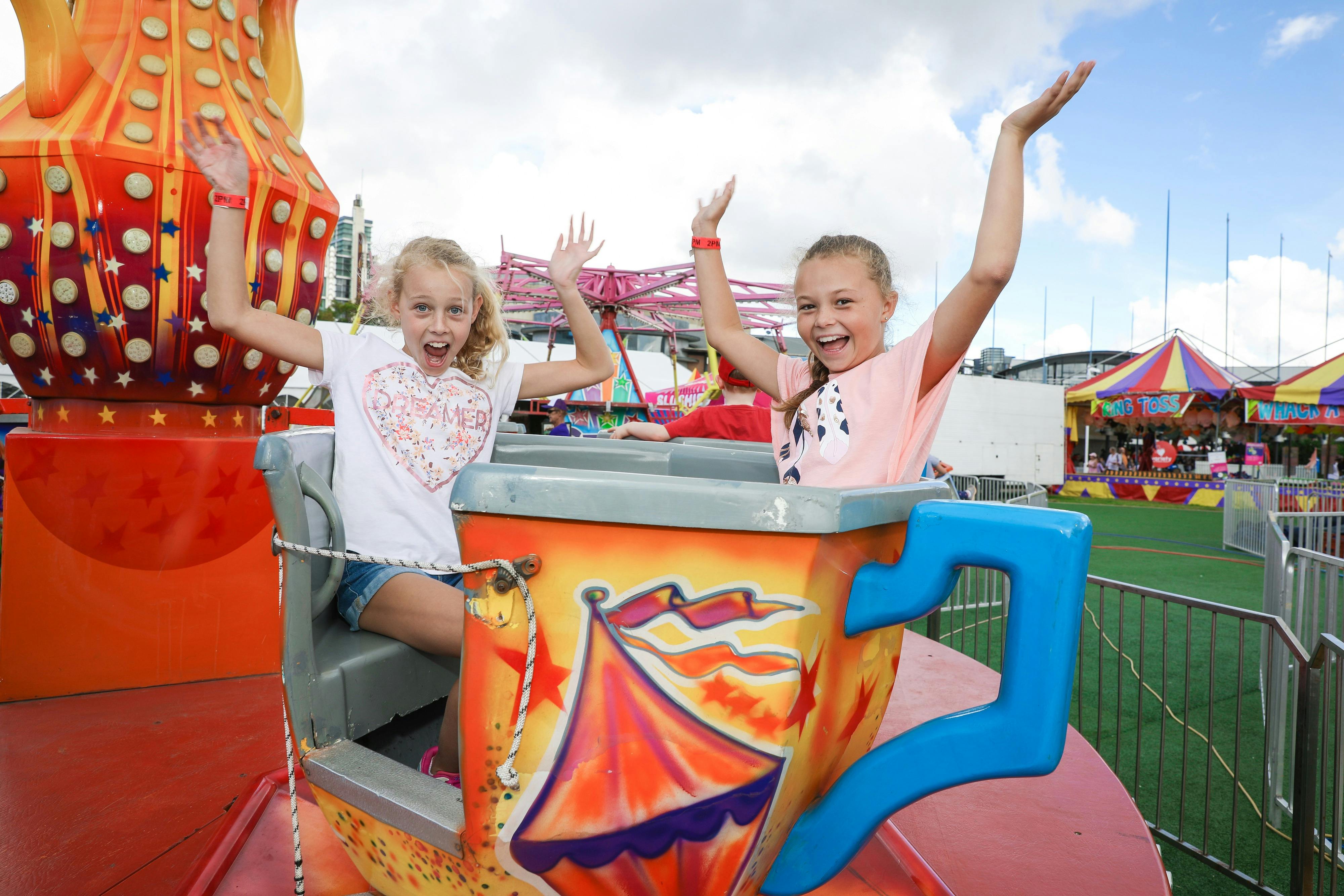 Heaps of rides for the whole family.