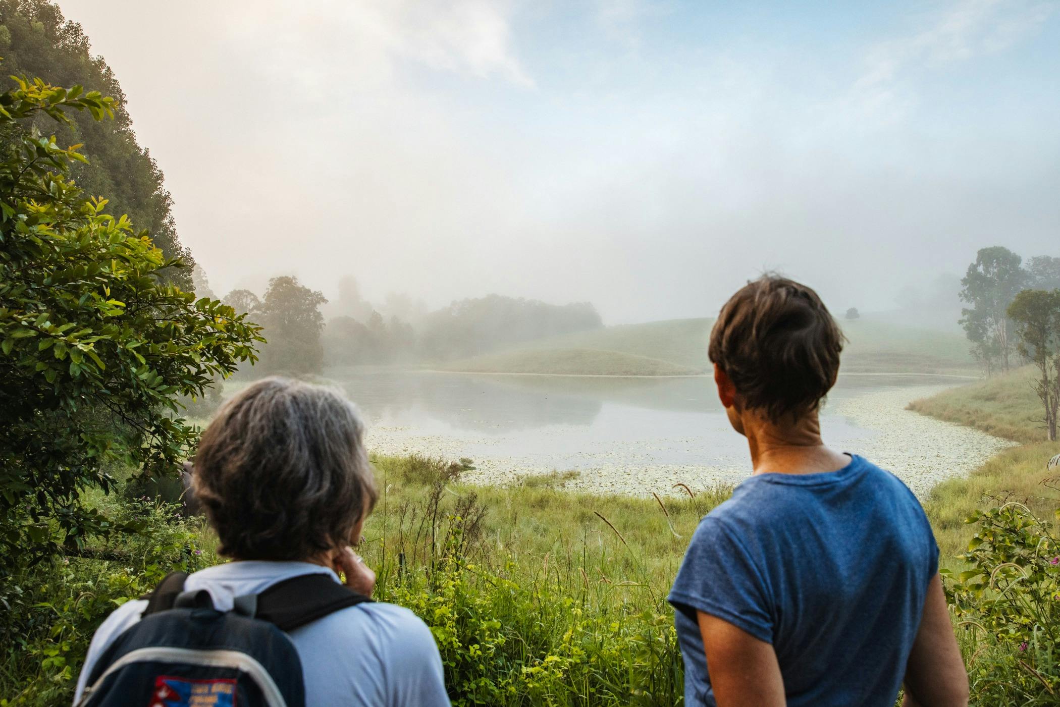 レールトレイルの眺め