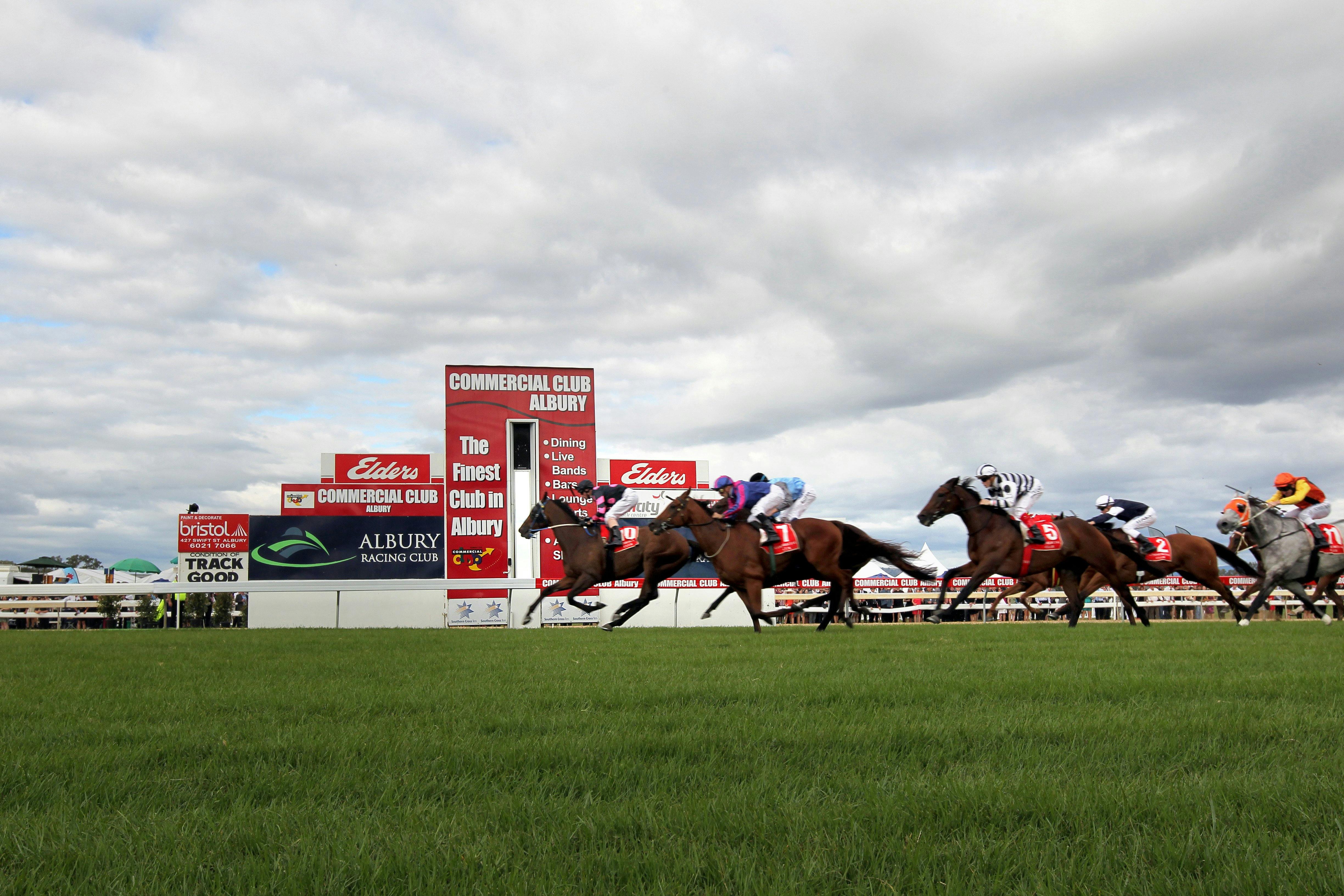 Albury Racing Club Finshing Post