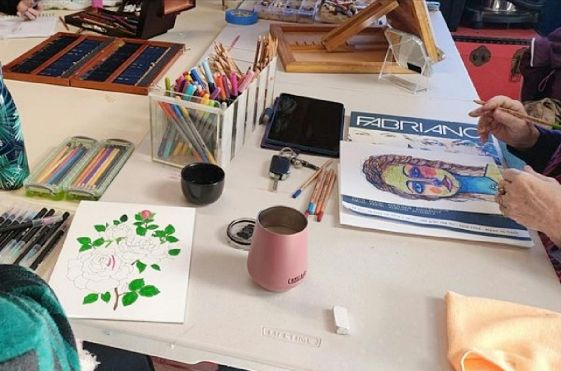 group, gathering, community, friendly, craft,