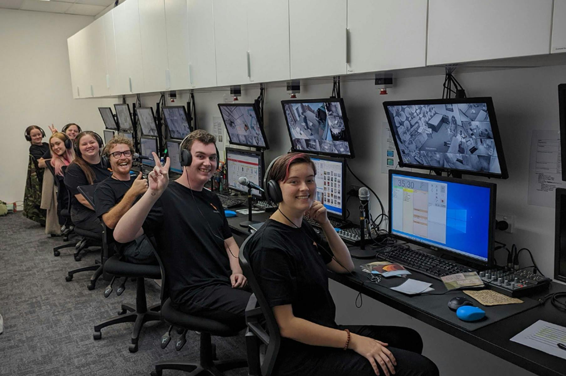 Fox in a Box dedicated Game Master Control room providing you with a unique, personalised experience