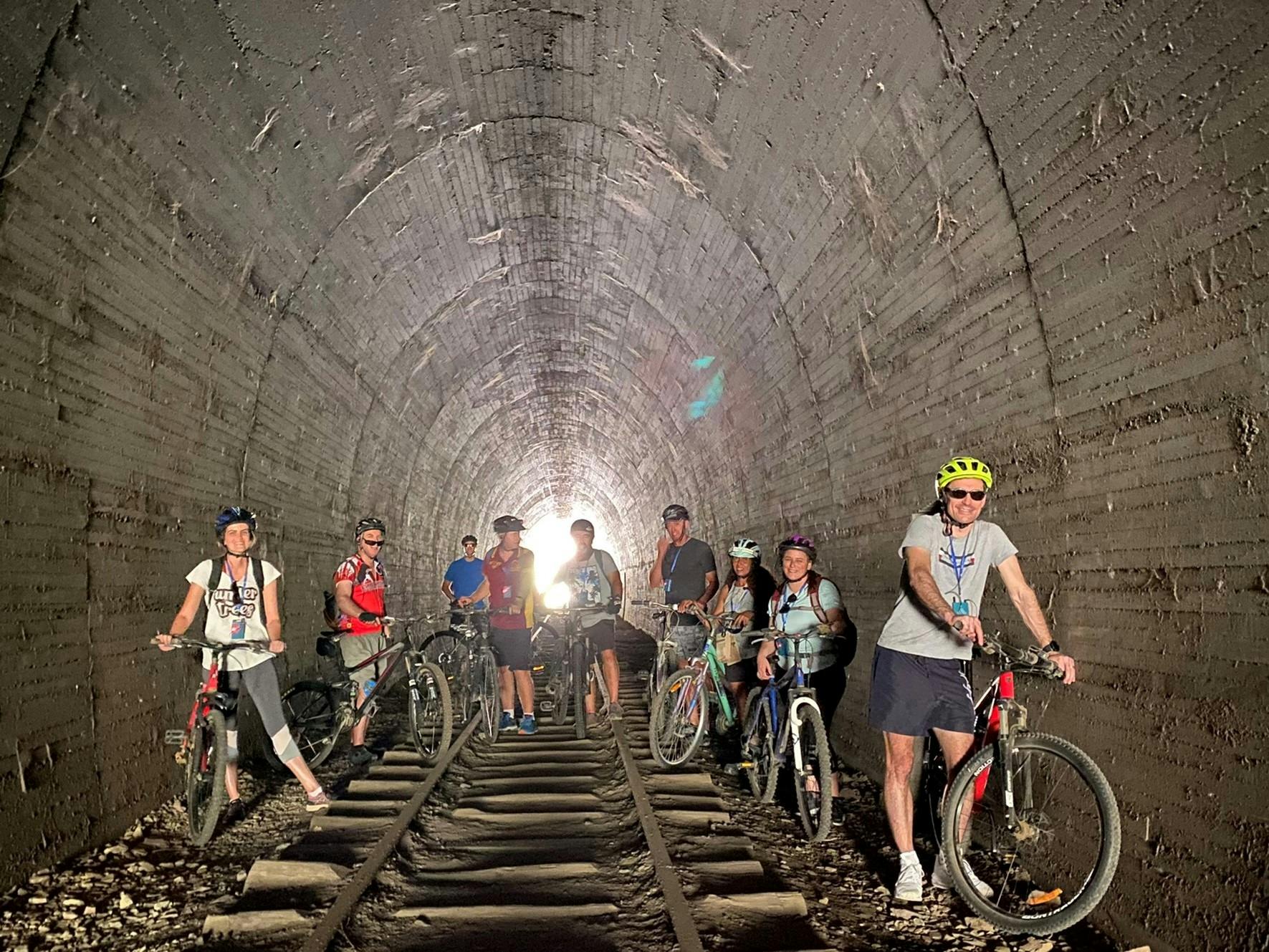 Tunnel 6 has the original track and hogback sleepers in place