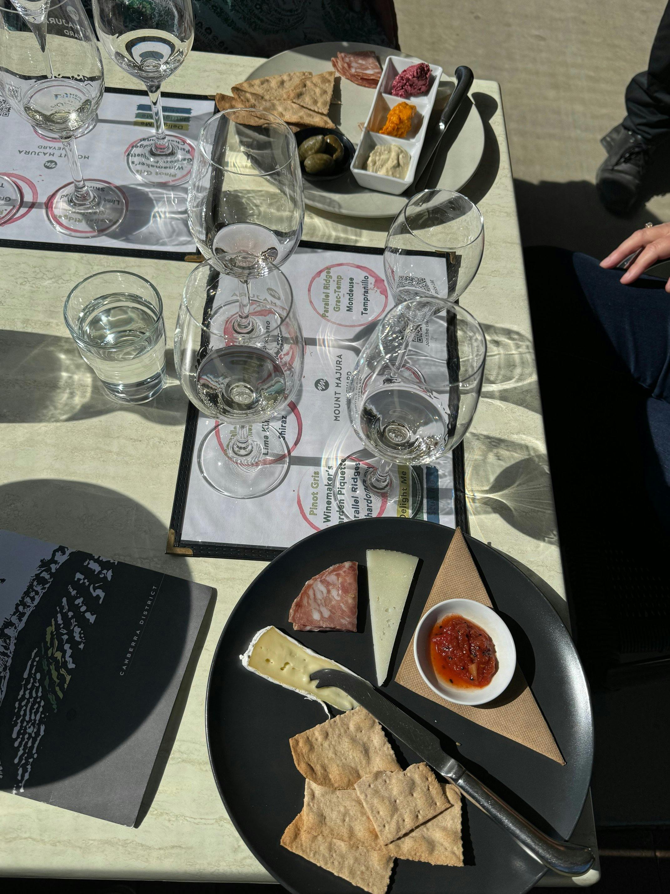 At Mount Majura Vineyard