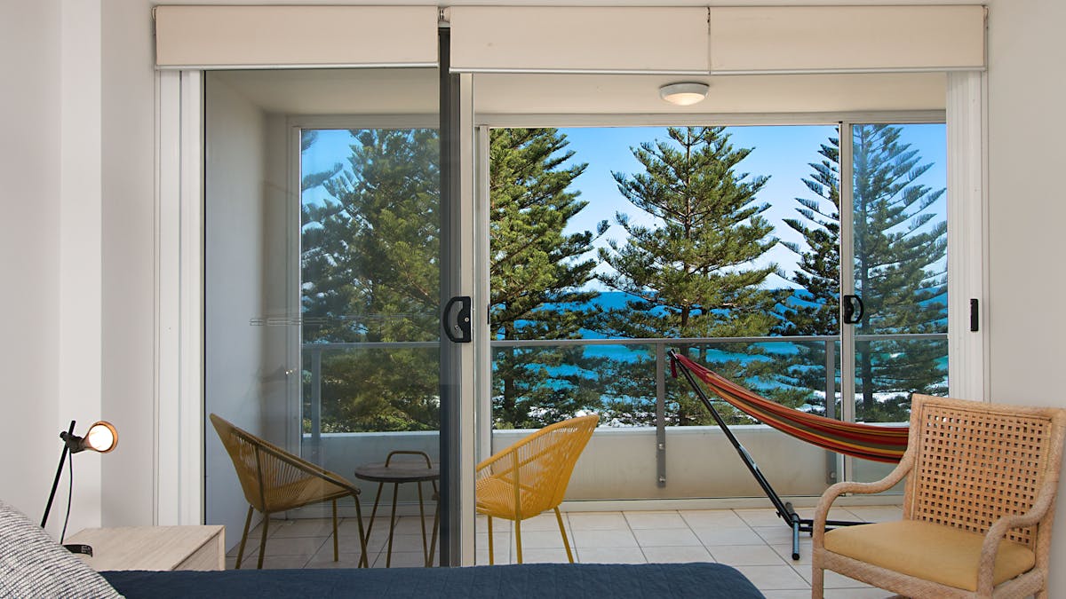 Main bedroom balcony