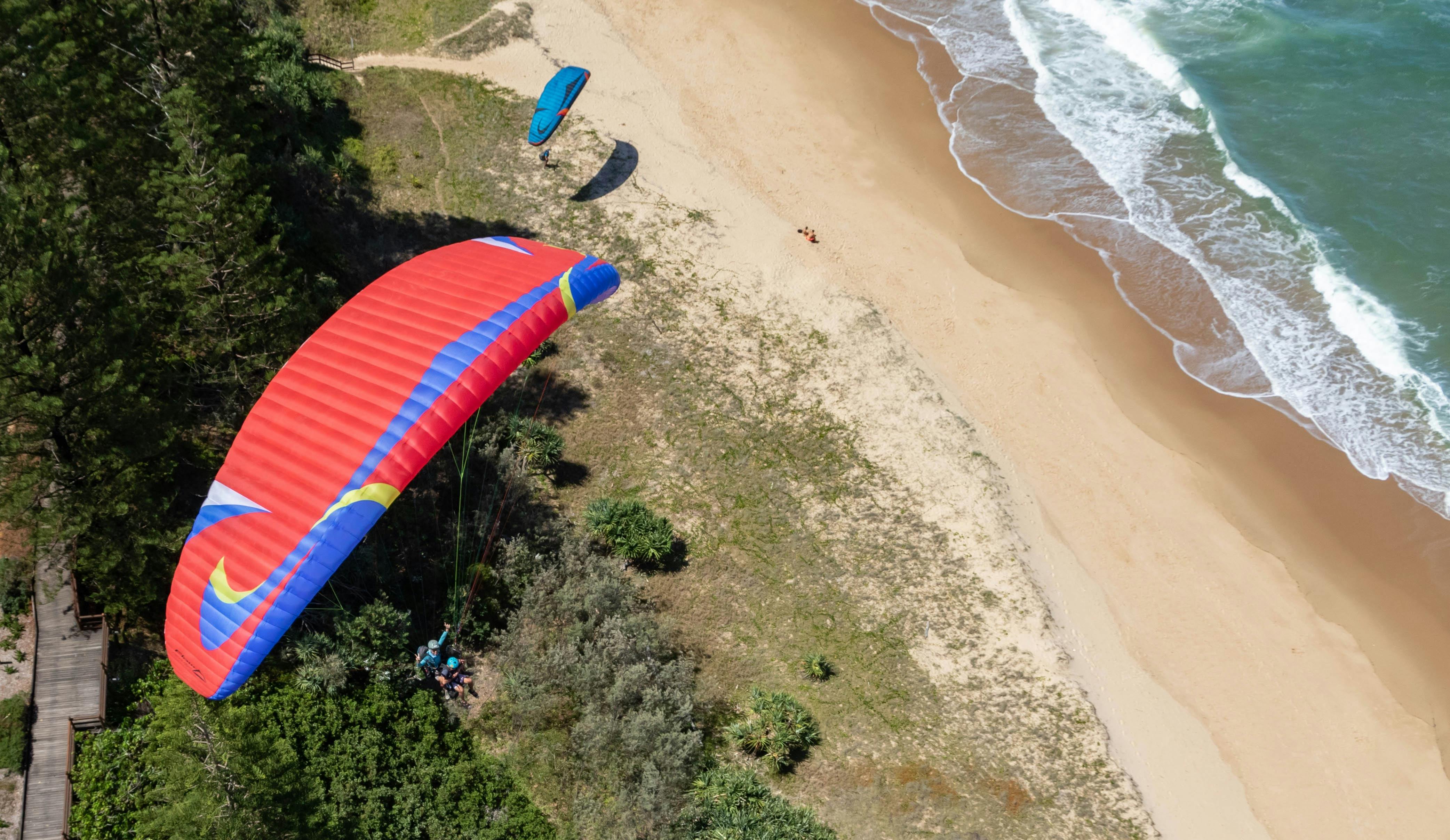 View from a Paraglider