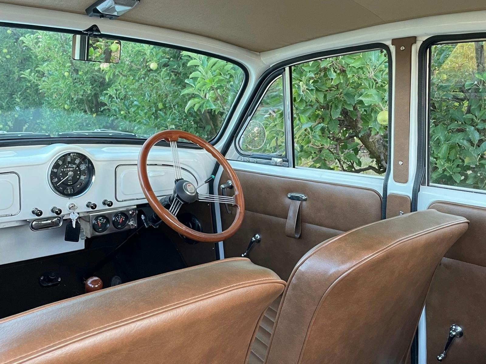 Vintage Tours vehicle interior