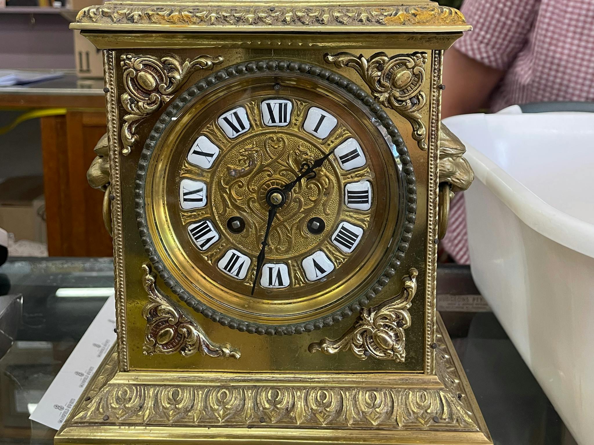 A beautiful French mantle clock