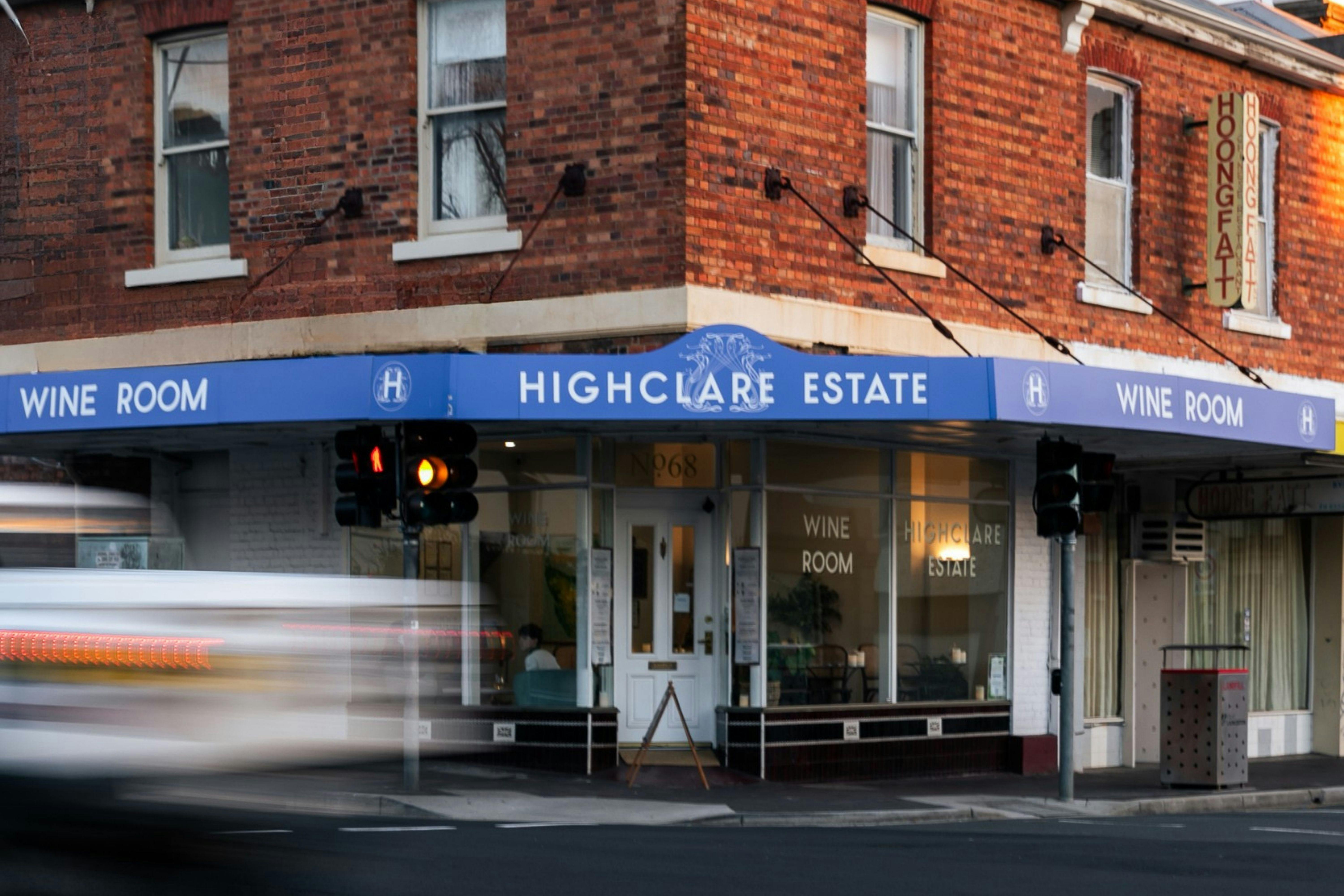 Highclare Estate Wine Room External wine tasting things to do launceston city park gates