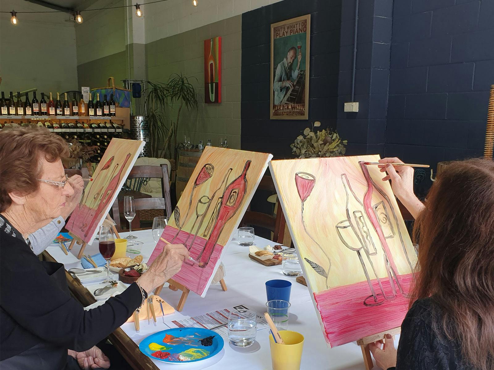 Moet to Sip and Paint Sessions NSW Holidays &
