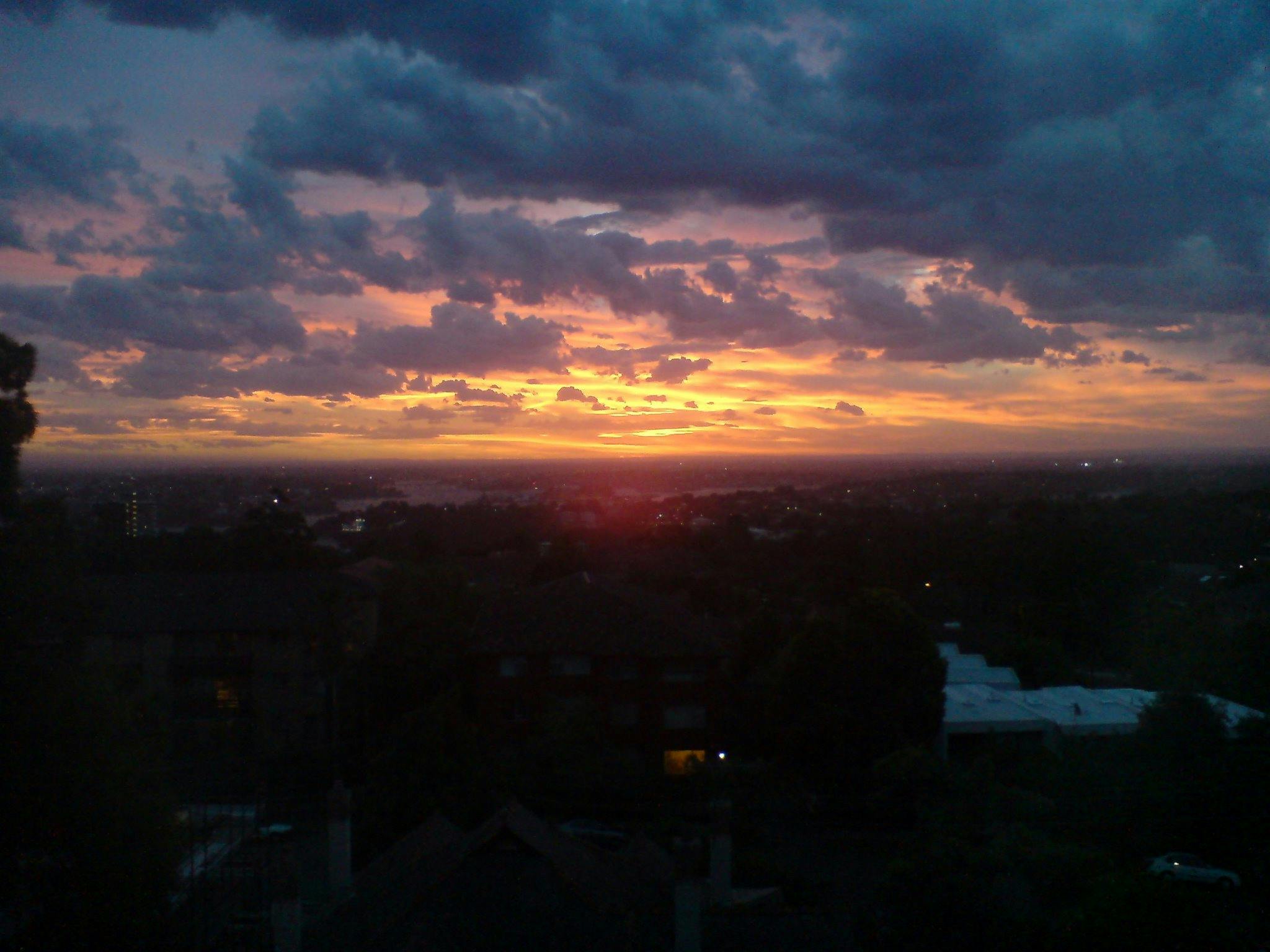 Sunrise at Silos Estate