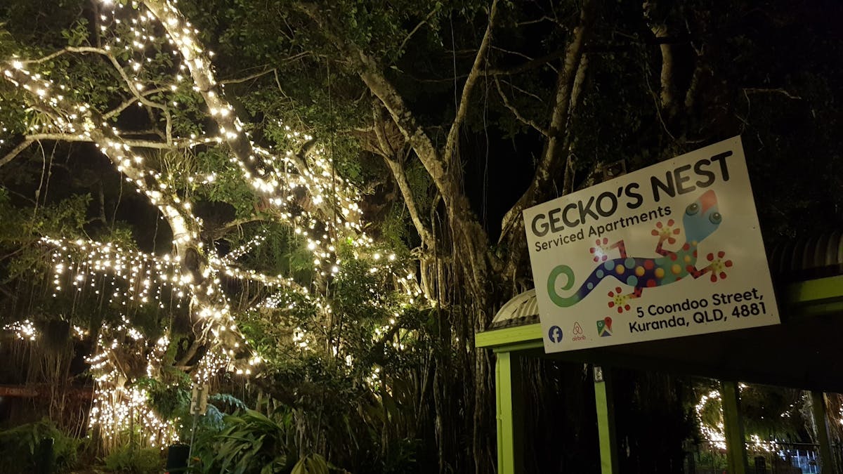 Geckos Nest Serviced Apartments building frontage