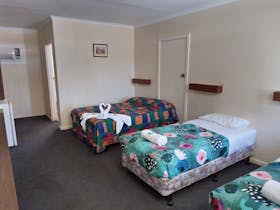 Motel Room in the Austral Inn Hotel