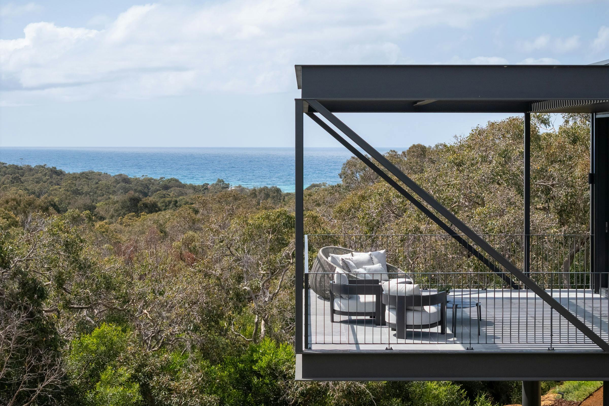 Views through to Eagle Bay