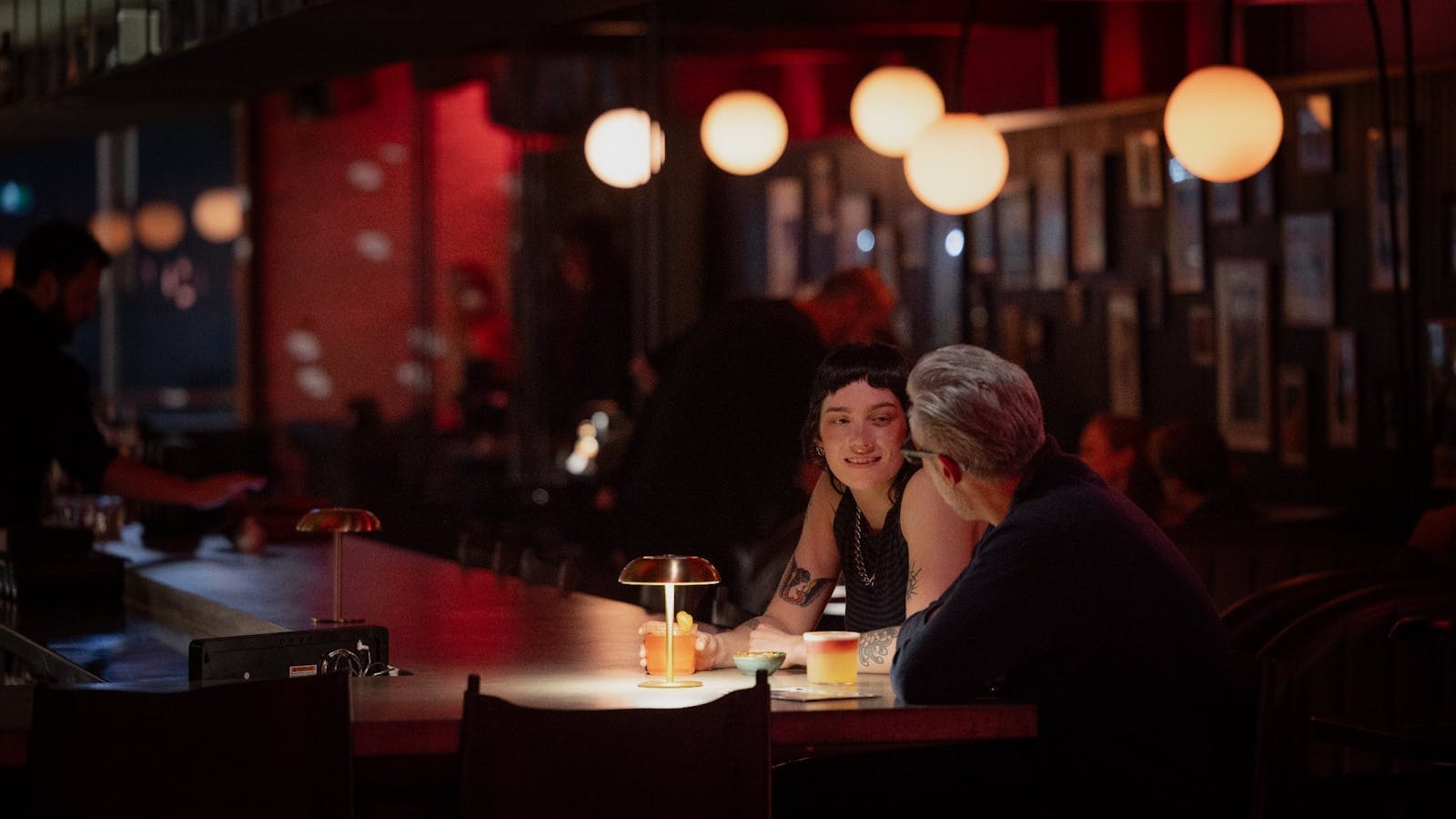 People at the bar