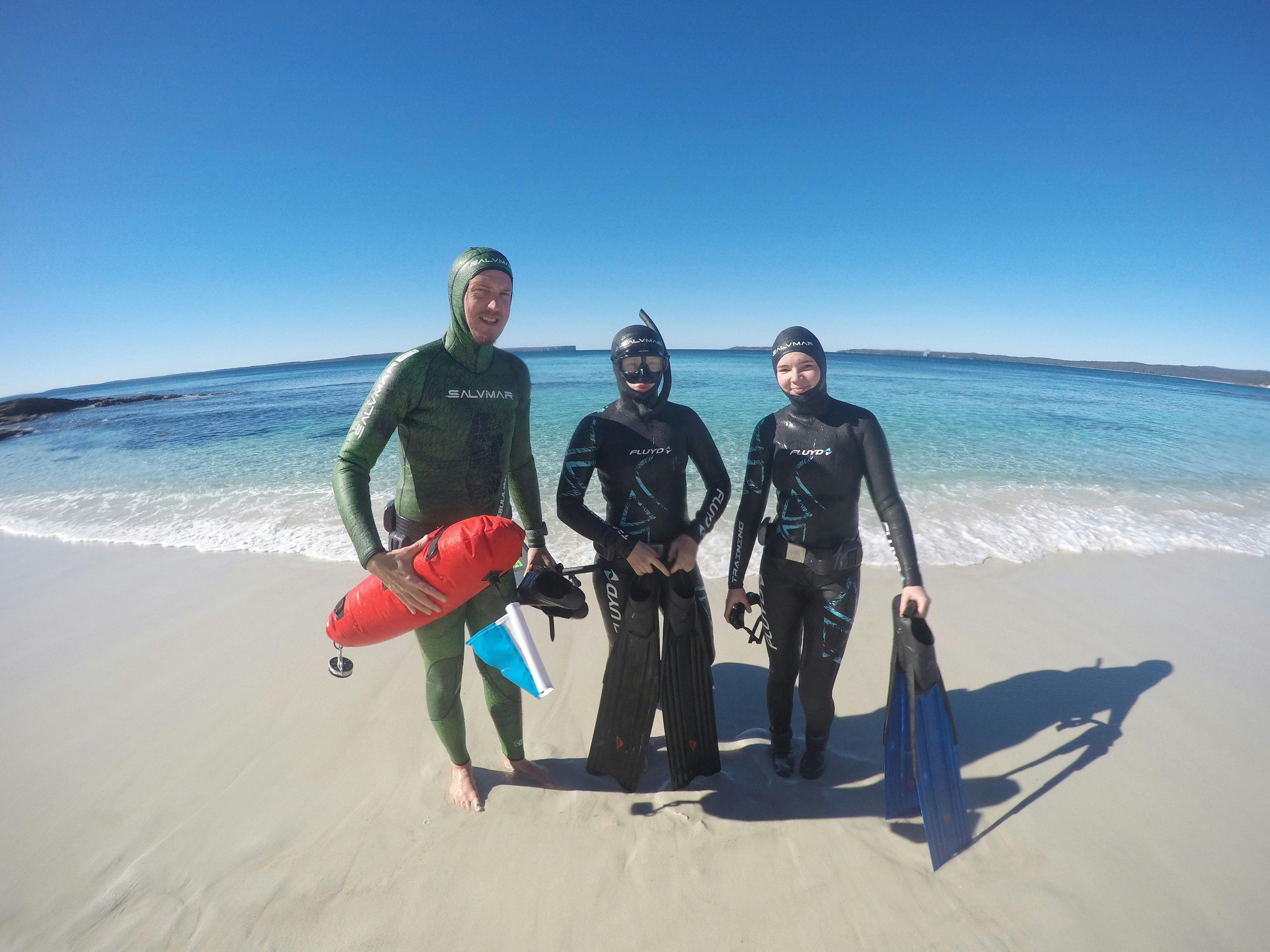 Beach, snorkelling, freediving, Hyams Beach, Jervis Bay, Instructor, marine life