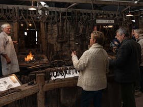 Angaston blacksmith tour of the forge