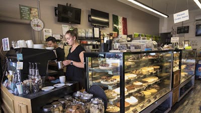 Ciao Cakes on display in Queanbeyan NSW