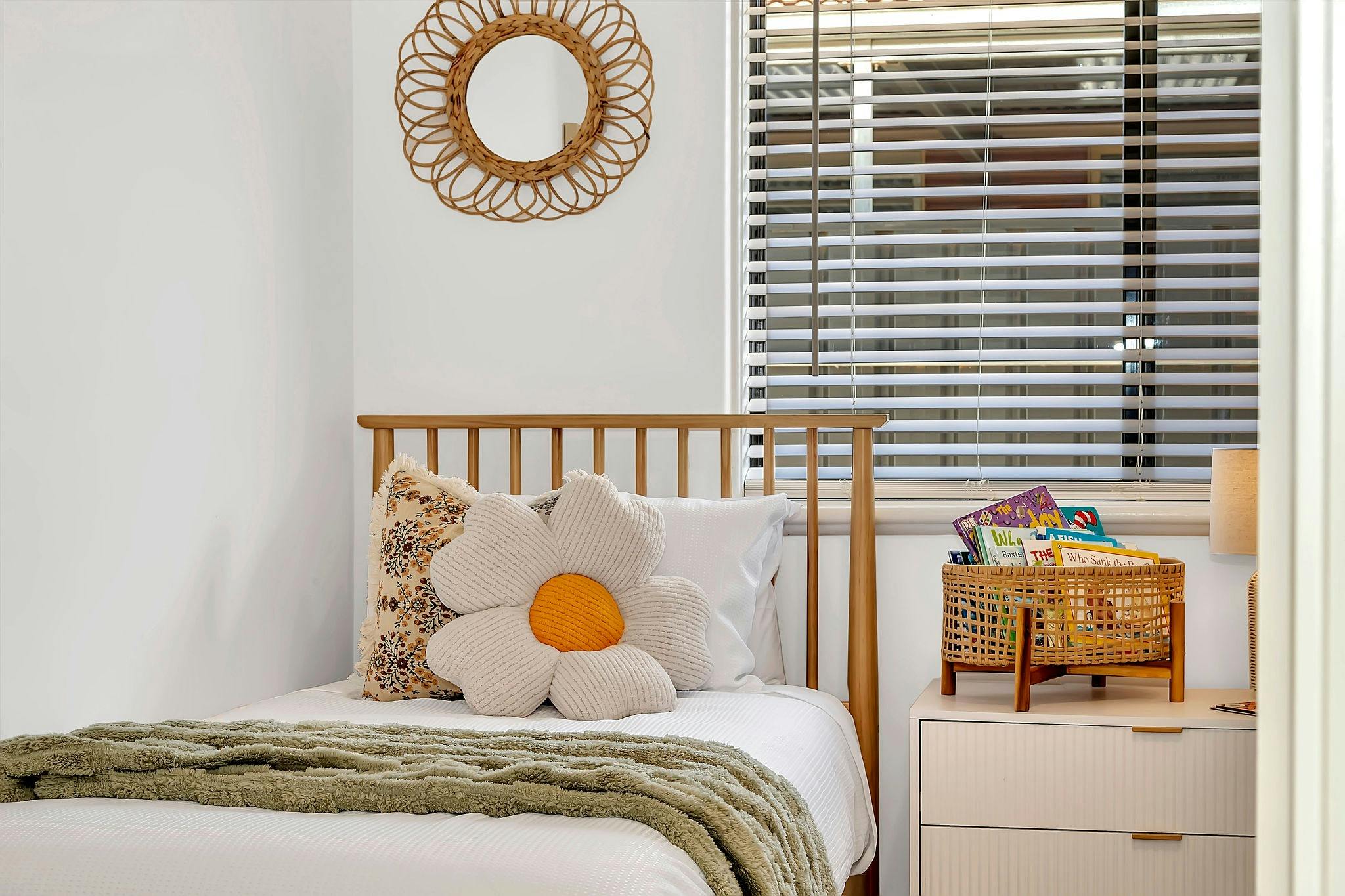 Light-Filled bedrooms with comfortable bedding