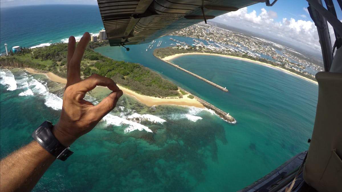 Point Cartwright from Paradise Seaplanes