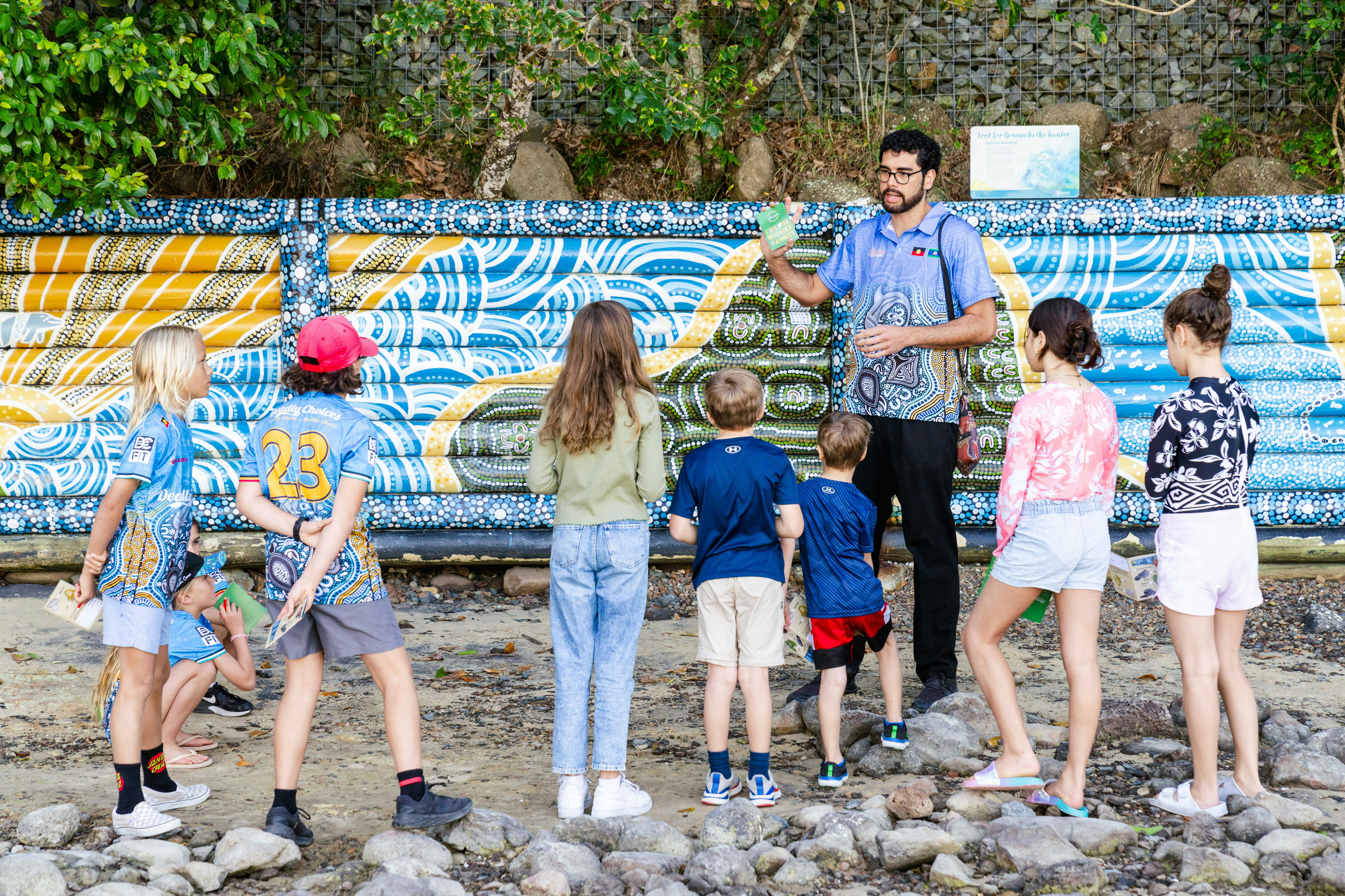 Little Explorers - Mural and Dreamtime Gowanda Story